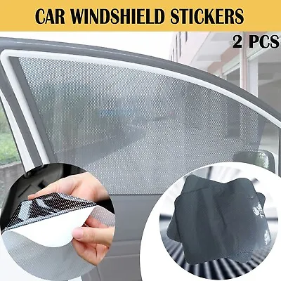 2x Side Rear Seat Window Mesh Sun Shade Car Window Socks Baby Kid UV Protection • $11.49