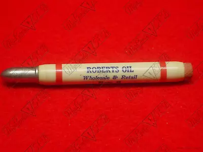 👉 Vintage Roberts Oil Wholesale & Retail Phone Advertising Golf Bullet Pencil • $17