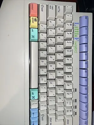 Vintage Datadesk Little Fingers LF2500 Mechanical Keyboard - White Keyboard Only • $100