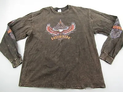 $18.99 • Buy 2010 Easy Riders Bike Show Tour Shirt Mens Size Size XL Double-Sided Preshrunk