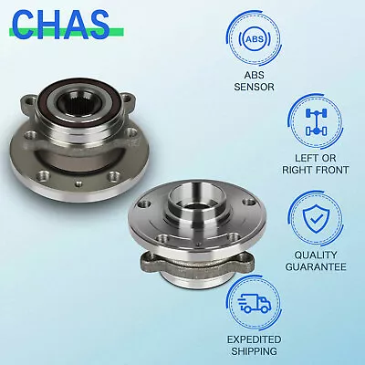 (2) Front Wheel Bearing & Hub Assembly Fits Volkswagen Golf Beetle Jetta Audi TT • $56.69