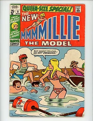 Millie The Model Annual #9 Comic Book 1970 FN- Bikini Cover Marvel Comics • $19.99