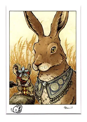 MOUSE GUARD~ David PETERSEN W/ Sketch LIMITED ART PRINT C • $32.99