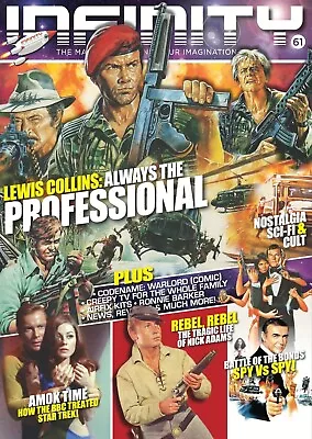 Infinity 61 Magazine Lewis Collins The Professionals • £5.99