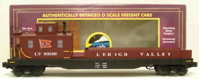 MTH 20-98223 O Gauge Lehigh Valley Crane Tender #93156 LN/Box • $39.99