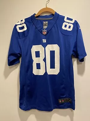 Nike On Field NFL Giants Victor Cruz Sewn Jersey Size Youth Large 14/16 • $45