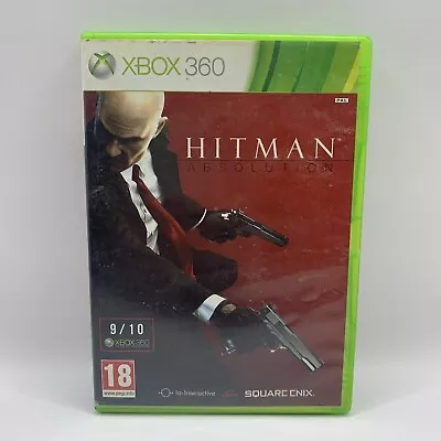 Hitman Absolution Xbox 360 2012 Action-Adventure Square Enix MA15+ VGC Free Post • $9.95