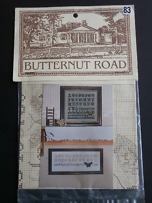 Butternut Road Counted Cross Stitch Chart - Butterfly Sampler  New Wings A • £5.49