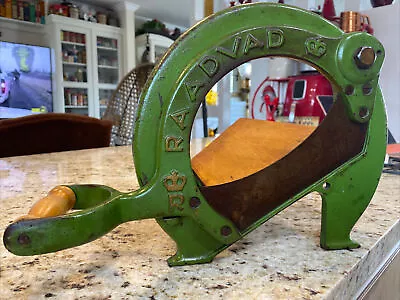 Vintage 1940’s-1950’s Raadvad Bread Slicer In Excellent Condition! Nice! • $298.99