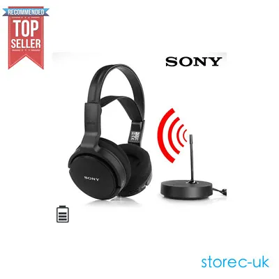 £29.99 • Buy Genuine Sony MDR-RF811RK Wireless Stereo Headphones TV Hi-Fi