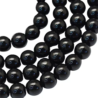 £1.40 • Buy ❤ 3,4,6,8,10,12mm Glass Pearls Beads CHOOSE COLOURS SIZES Jewellery Making UK ❤