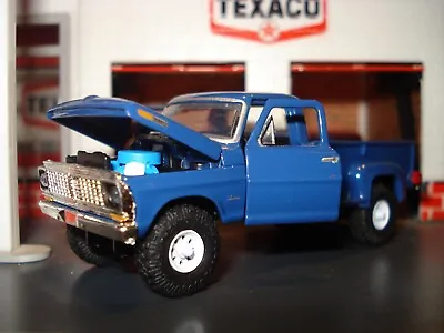 1970 70 Ford F-100 Ranger 4x4 Long Bed Stepside Pickup Limited Edition 1/64 M2 • $28