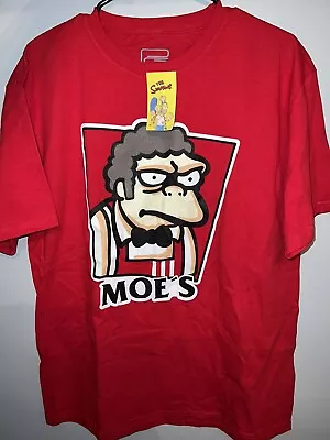 The Simpsons Moe's Tavern T-shirt - Mens L - New Without Tags - Free Shipping • $24.90