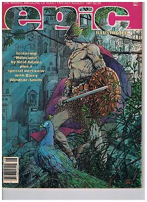 Epic Illustrated #7 Marvel Neal Adams John Bolton Jim Starlin Tim Conrad FN P • $15.25