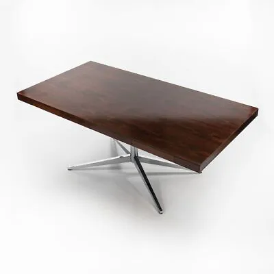 1960s Florence Knoll Partners Desk Or Executive Table In Rosewood Model No. 2485 • $12000