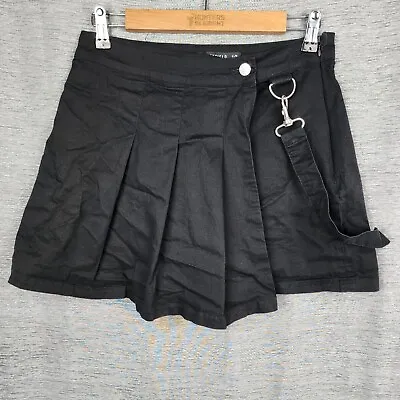 Dangerfield Black Friday Size 10 Black Skort Goth Emo Alternative Halloween READ • $14.97