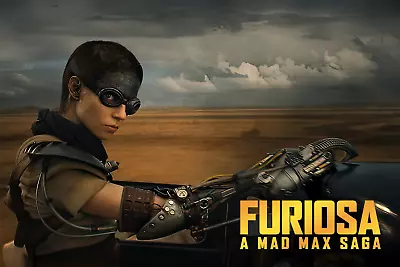 Furiosa: A Mad Max Saga Movie Poster  11 X 17 Or 24 X 36 • $13.99