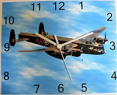 Avro Lancaster Wall Hanging Clock Raf Classic Lanc • £14.29