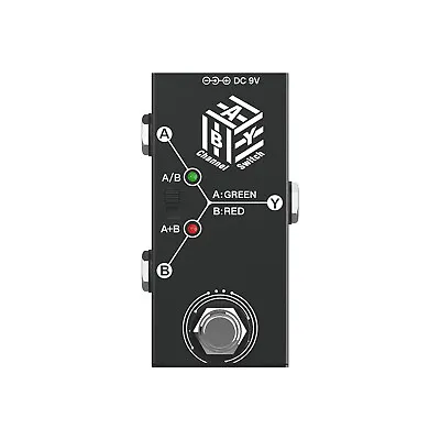ABY Box Line Selector AB Switch Guitar Effect Pedal Support A/B A & B Modes L9Z8 • $18.64