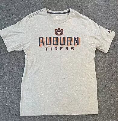 Colosseum Mens Large Auburn Tigers Gray Short Sleeve T Shirt SEC War Eagle • $11.69