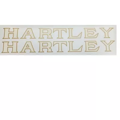 Hartley Early Vintage Downtube Decals For Vintage Bicycle Retro  • $45