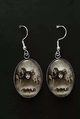 Silver 925 Lord Of The Rings Earrings  Jewellery Action Movie Wizard Fantasy • £8.95