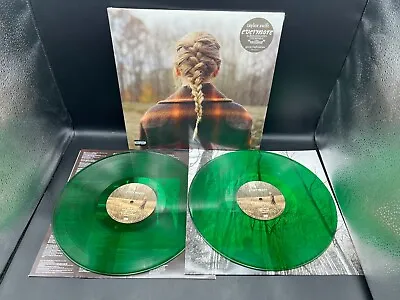 TRANSLUCENT GREEN Taylor Swift Evermore Vinyl 2xLP NEW SEALED RARE OOP • $59.89