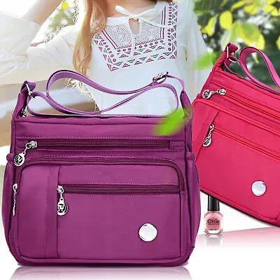 $28.48 • Buy Women Shoulder Bags Casual Handbag Bag Messenger Cross Body Bags - Zipper Pocket