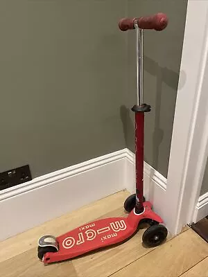 Micro Maxi Red Scooter • £2.20