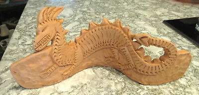Decorative Clay Mythical Tabletop Chinese Dragon • $11.99