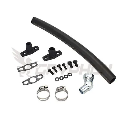 Turbo Oil Return Line Kit 4G63T EVO 4 5 6 7 8 9 Garrett G-Series G25 G30 G35 • $92.28