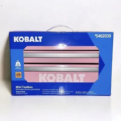 Kobalt Mini 2 Drawer (54422) Steel Tool Box Pink 25th Anniversary - Ships ASAP! • $49.99