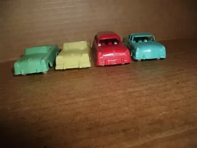 4 Plastic F&F Mold Die-works Cars 2 Ford Convertibles & Station Wagon & Hard Top • $5.50