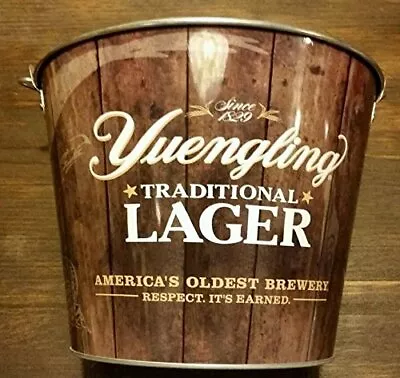 Yuengling Lager 5qt Full Logo Metal Beer Ice Bucket Cooler (new) • $22.75