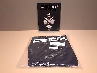 Beachbody P90X Extreme Home Fitness DVD Set (+4 In Box) + New Workout Shirt (S) • $29.95