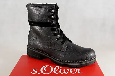 S.oliver Ladies Ankle Boots Boots Anthracite 2525 New • $60.74