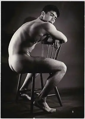 Bruce Of LA Vintage Nude Male Butt Seated In Chair Gay -17  X 22  Fine Art Print • $79.99