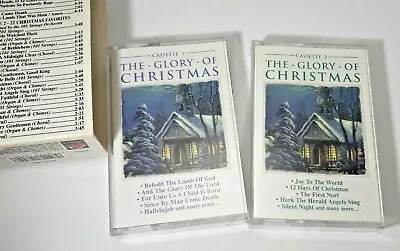 Vintage 1998 - Madacy Entertainment - THE GLORY OF CHRISTMAS - 2 Cassette Tapes  • $6.50