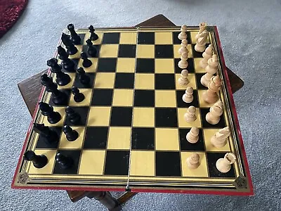 Jaques London Wood Vintage Old Chess Set William Lindop Board • £100