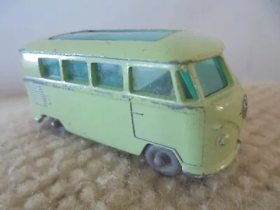 Vintage Miniature Car Lesney Volkswagon Green Van - Classic  Caravette  • $0.99