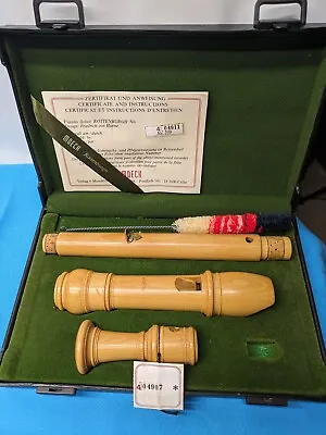 Moeck Rottenburgh Alto Recorder-Model 239-Maple-Used-Straight Windway! Excellent • $189