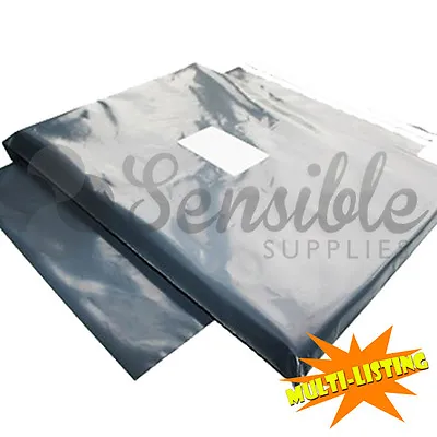 £3.15 • Buy Strong Mailing Postage Bags Quality Grey Plastic Poly Self Seal Fast & Free P+p