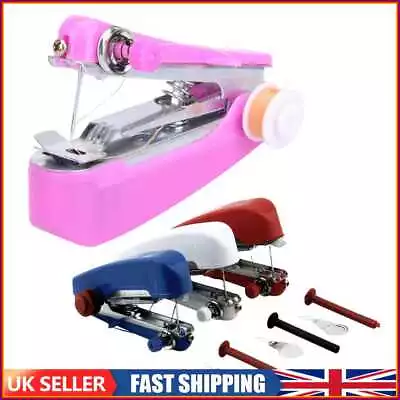 £5.18 • Buy Portable Hand-Held Sewing Machine Mini Clothes Fabric Portable Pocket