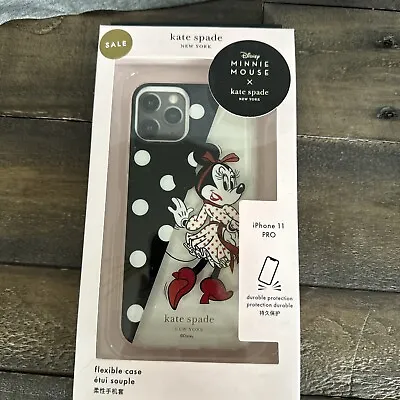 Kate Spade IPhone 11 PRO Disney Minnie Mouse Flexible Case New In Box • $15