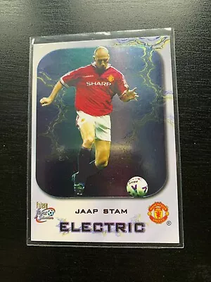  Futera 2000 Jaap Stam Electric   Foil Chase Card  • £2.99