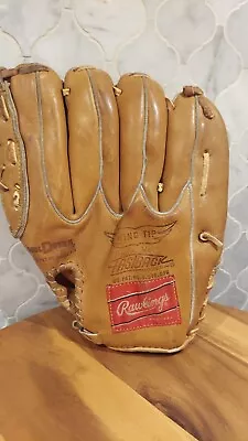 Rawlings Baseball Glove Vintage Wing Tip XFCB 17 Tom Seaver Brown Leather • $24.25