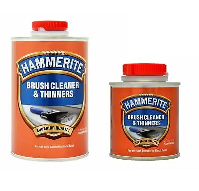Hammerite Brush Cleaner & Thinners 250ml 1lt Litre • £21.99