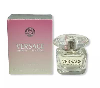 Versace Bright Crystal Mini Eau De Toilette For Women 5ml/0.17fl.oz. New In Box • $16.95