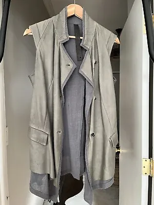 Isaac Sellam Leather Jacket W/ Kevalr Lining Boris Saberi A1923 Ma+ Poell • $1350
