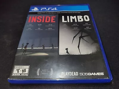 Inside / Limbo Double Pack Sony Playstation 4 PS4 MINT Condition COMPLETE • £69.62